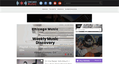 Desktop Screenshot of chicagomusic.com