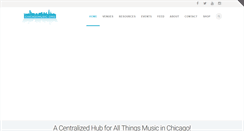 Desktop Screenshot of chicagomusic.org